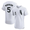 Cooneas C.White Sox #5 Munetaka Murakami Player White Stripe Limited Elite Home Stitched Jerseys