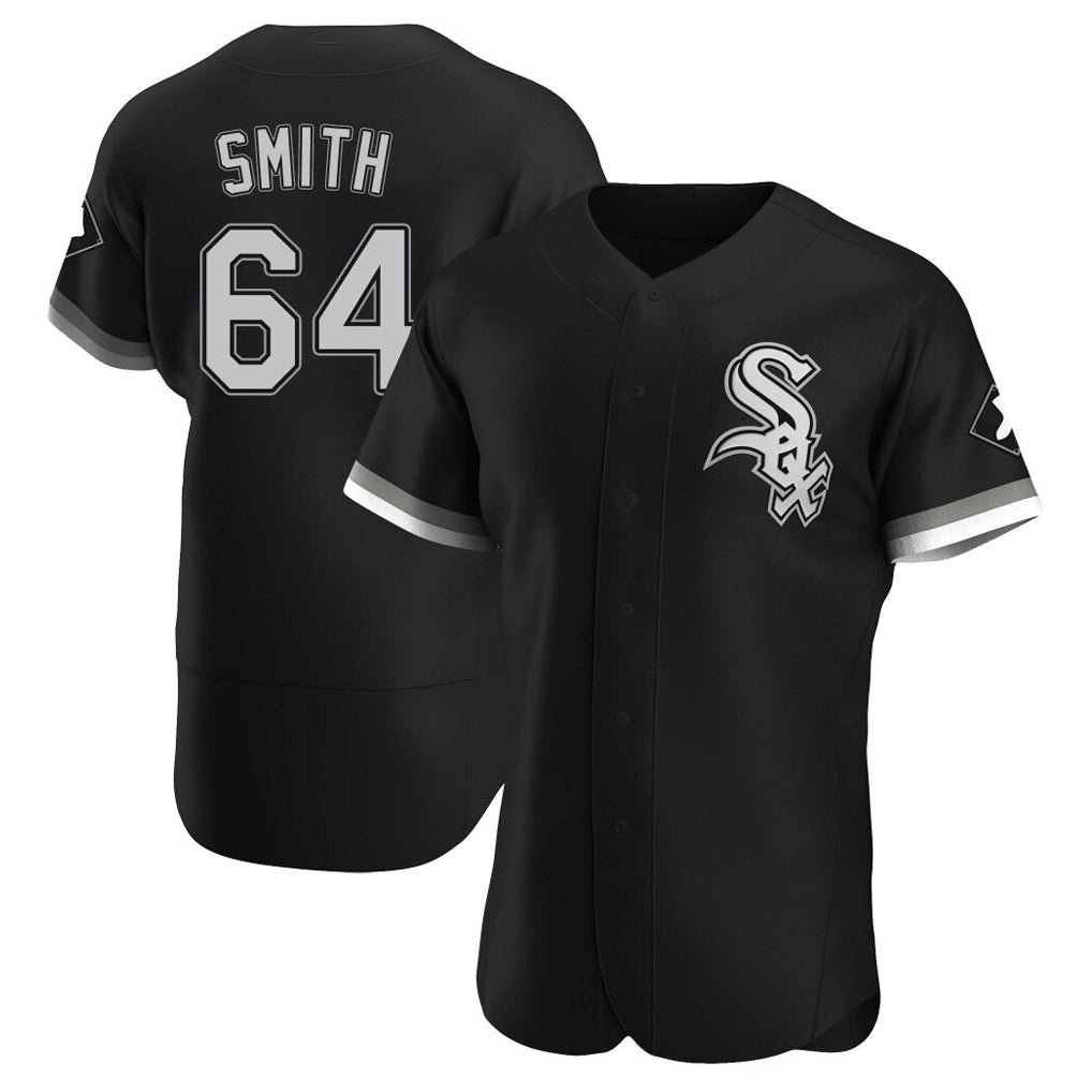 Cooneas C.White Sox #64 Shane Smith Player Black Limited Elite Home Stitched Jerseys