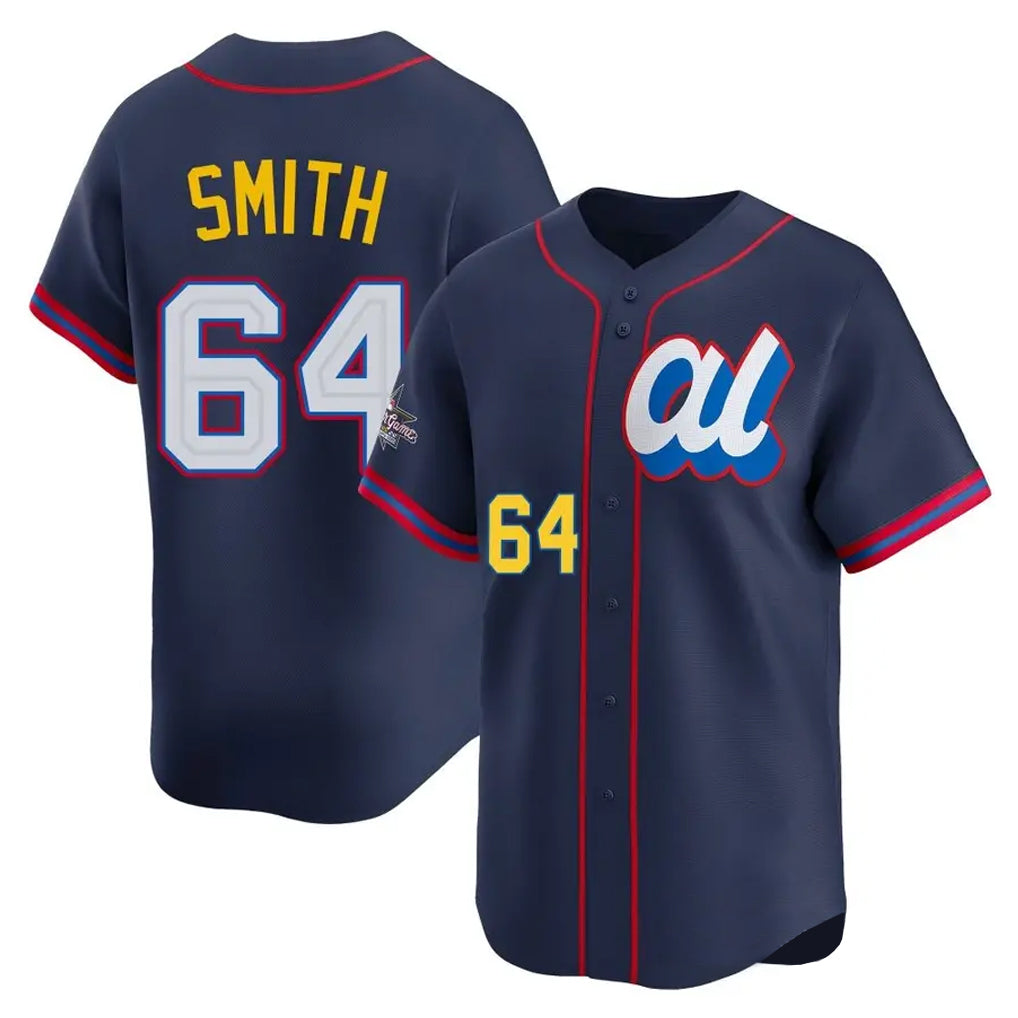 Cooneas C.White Sox #64 Shane Smith Player Navy Limited American League All-Star Edition Stitched Jerseys
