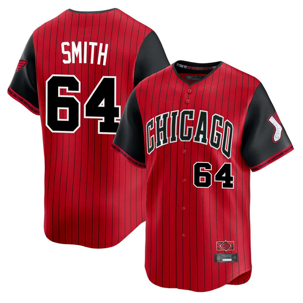 Cooneas C.White Sox #64 Shane Smith Player Red City Connect Limited Home Stitched Jerseys