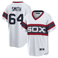 Cooneas C.White Sox #64 Shane Smith Player White T-shirt Home Game Stitched Jerseys