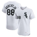 Cooneas C.White Sox #88 Luis Robert Jr Player White Stripe Limited Elite Home Stitched Jerseys