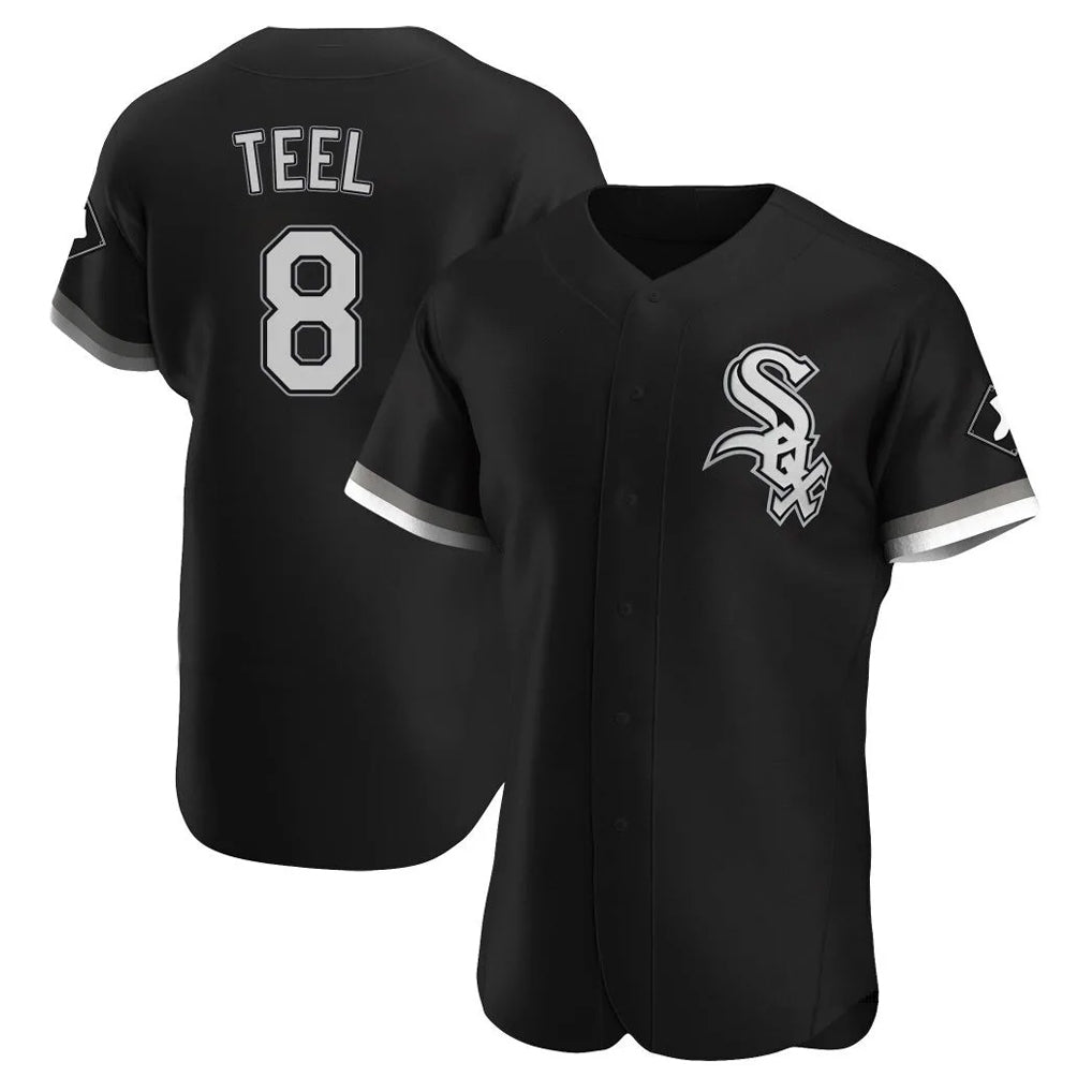 Cooneas C.White Sox #8 Kyle Teel Player Black Limited Elite Home Stitched Jerseys