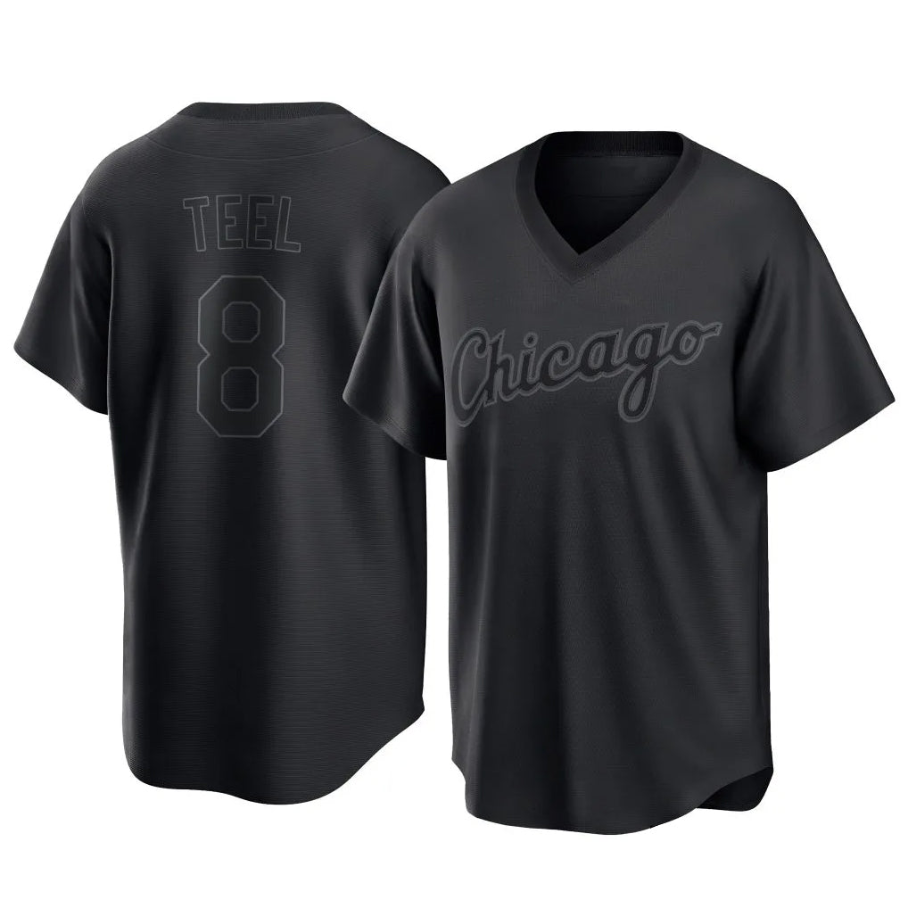 Cooneas C.White Sox #8 Kyle Teel Player Black T-shirt Home Game Stitched Jerseys