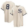 Cooneas C.White Sox #8 Kyle Teel Player Cream Field of Dreams Home Game Stitched Jerseys
