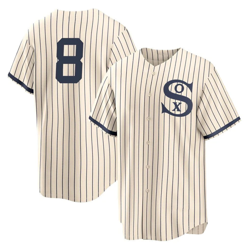 Cooneas C.White Sox #8 Kyle Teel Player Cream Field of Dreams Home Game Stitched Jerseys