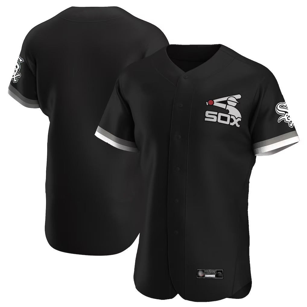 Cooneas C.White Sox ## White Sox Blank Player Black Limited Elite Home Game Stitched Jerseys
