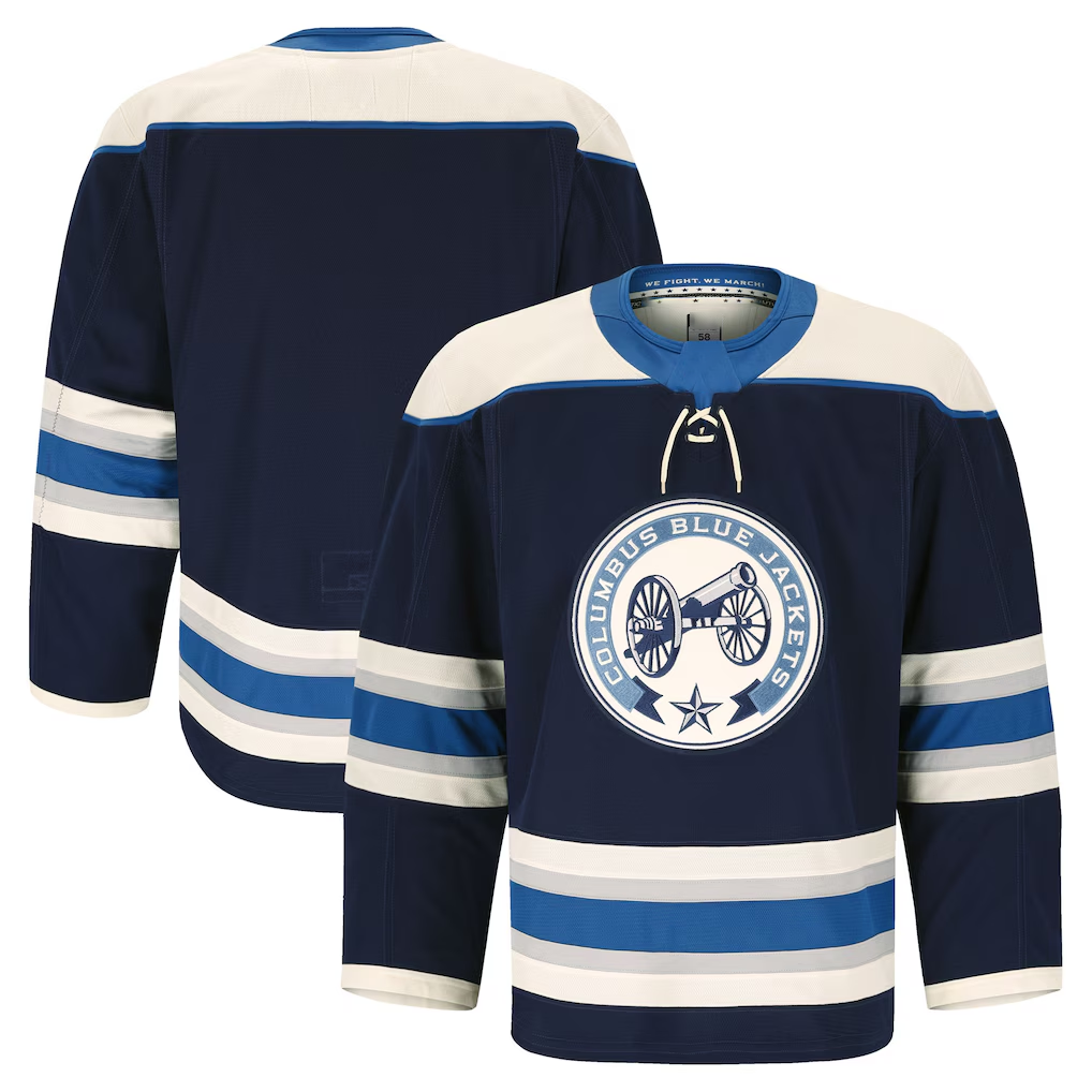 Cooneas CB.Jackets Navy Alternate Authentic Pro Jersey
