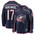 Cooneas CB.Jackets #17 Mason Marchment Navy Home Premier Breakaway Player Jersey