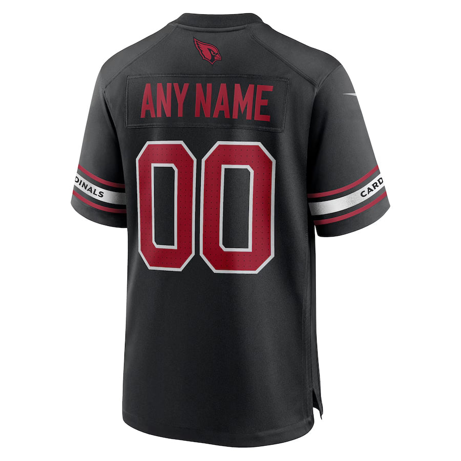 Cooneas Custom A.Cardinals Black Replica Alternate Game Stitched Jerseys
