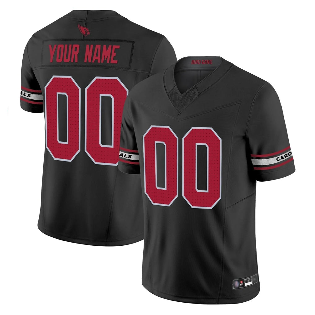 Cooneas Custom A.Cardinals Black Vapor F.U.S.E. Limited Home Game Stitched Jerseys