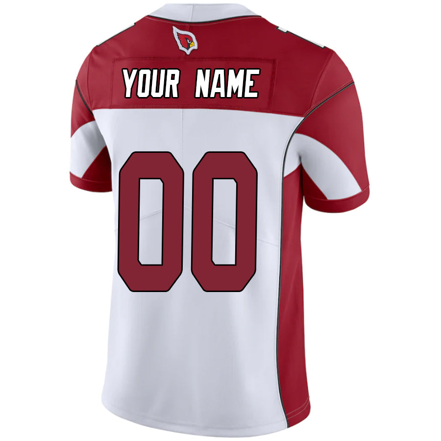 Cooneas Custom A.Cardinals White-Red Vapor Untouchable Elite Stitched Jerseys
