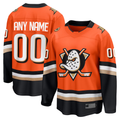 Cooneas Custom A.Ducks Orange Home Breakaway Jerseys