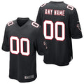 Cooneas Custom A.Falcons Black Alternate Game Stitched Jerseys