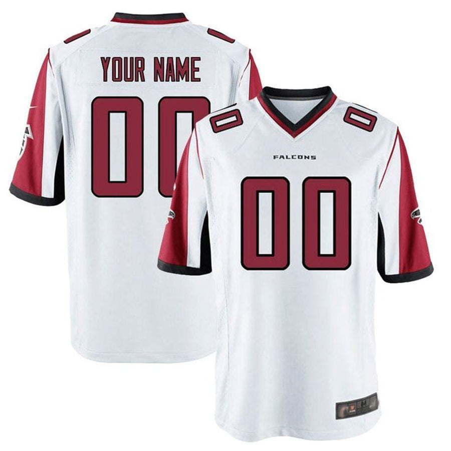 Cooneas Custom A.Falcons White Game Stitched Jerseys
