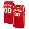 Cooneas Custom A.Hawks Red Fast Break Jerseys - Icon Edition