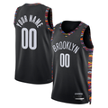 Cooneas Custom B.Nets Black 202526 City Edition Swingman Jerseys