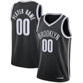 Cooneas Custom B.Nets Black Swingman Jerseys - Icon Edition