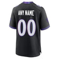 Cooneas Custom B.Ravens Black Home Game Any Name & Numbers Stitched Jerseys