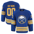 Cooneas Custom B.Sabres Royal Home Authentic Pro Stitched Jerseys