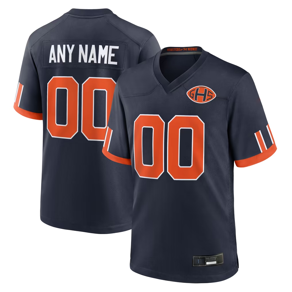 Cooneas Custom C.Bears Navy 2026 Rivalries Collection Game Stitched Jerseys