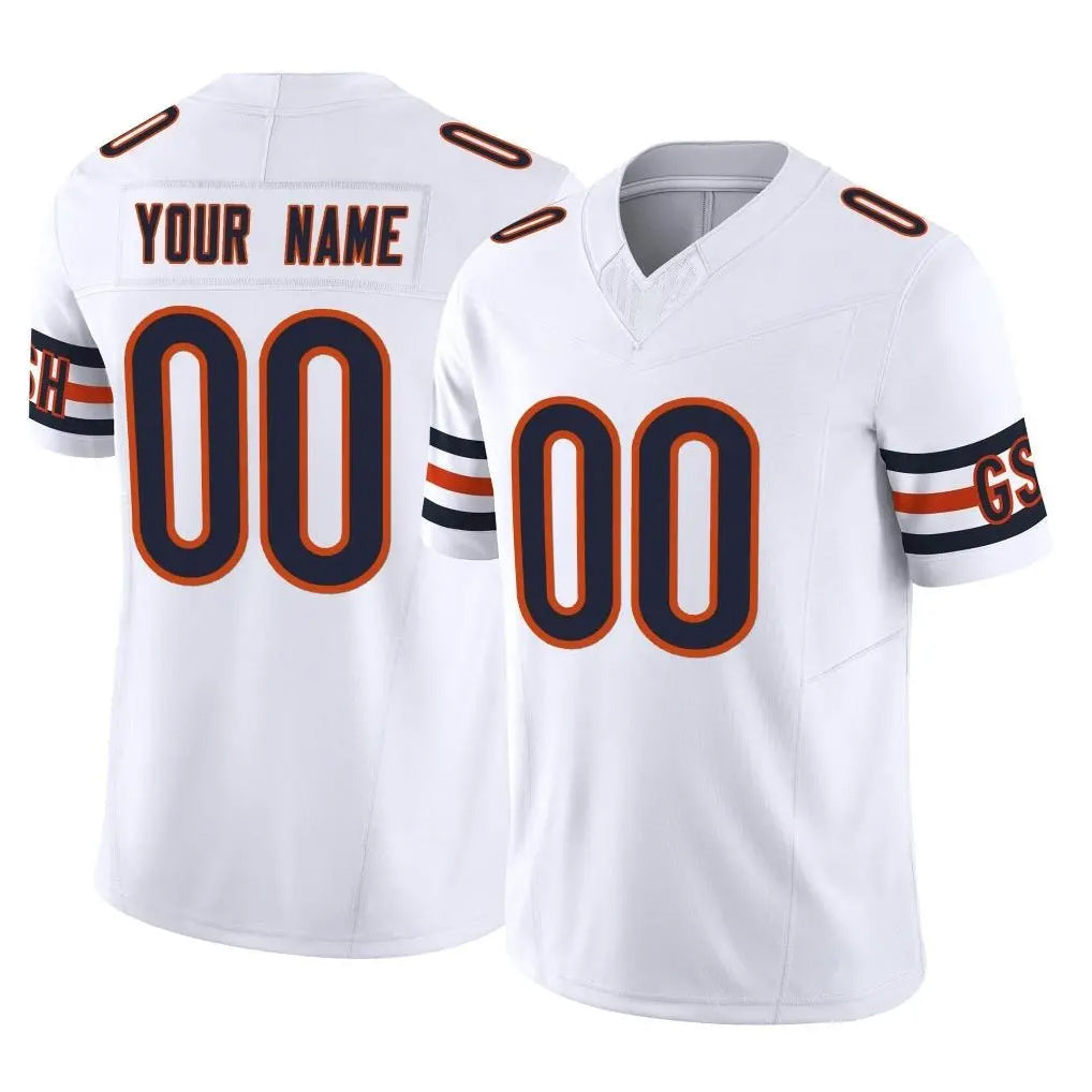 Cooneas Custom C.Bears White Vapor F.U.S.E. Limited Home Game Any Name & Numbers Stitched Jerseys