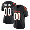 Cooneas Custom C.Bengals Black Vapor F.U.S.E. Limited Home Game Any Name & Numbers Stitched Jerseys