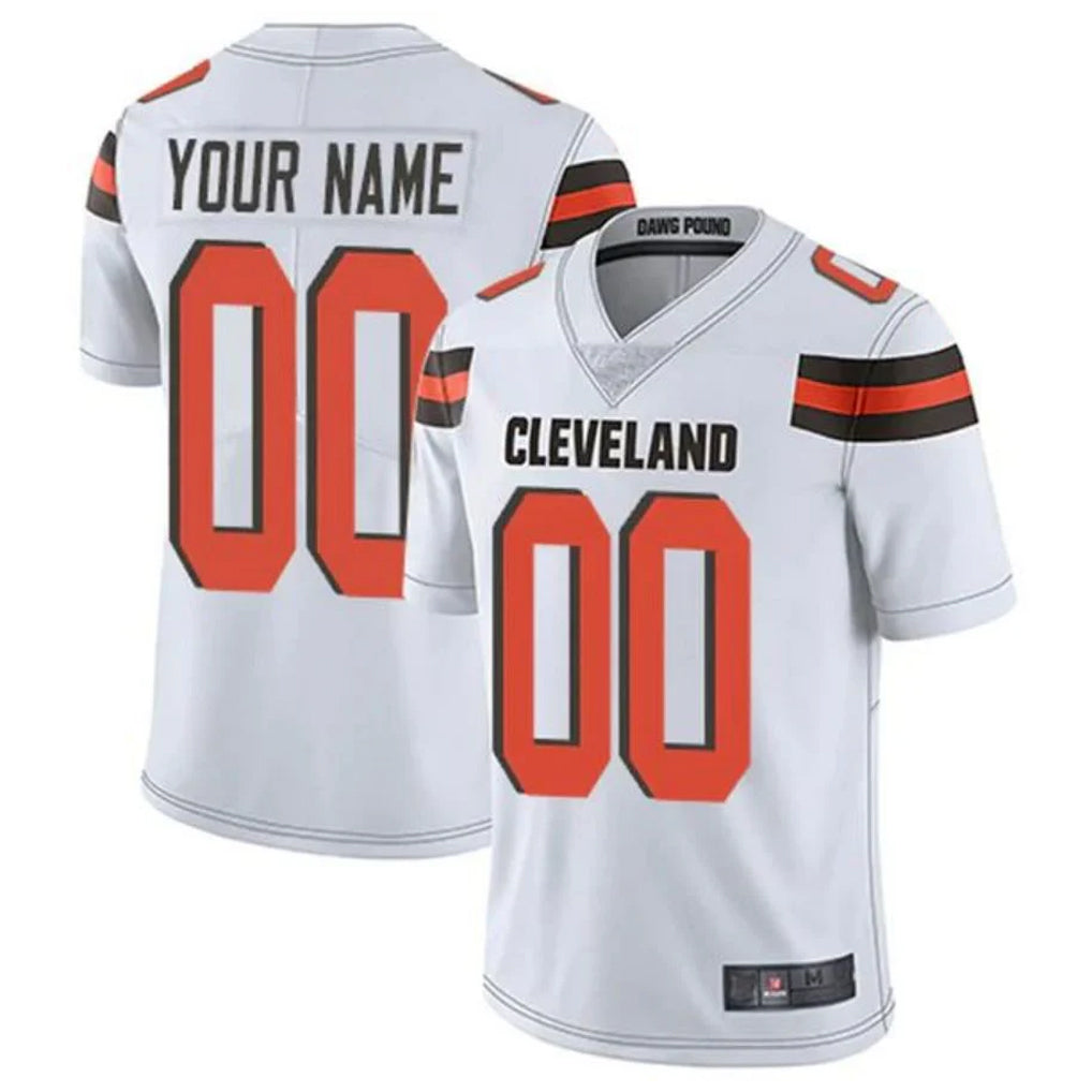 Cooneas Custom C.Browns White Alternate Vapor Untouchable Limited Home Game Any Name & Numbers Stitched Jerseys