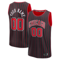 Cooneas Custom Chicago BullsC.Bulls Black Fast Break Jerseys - Icon Edition