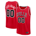 Cooneas Custom C.Bulls Red Fast Break Jerseys - Icon Edition