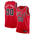 Cooneas Custom C.Bulls Red Swingman Jerseys - Icon Edition