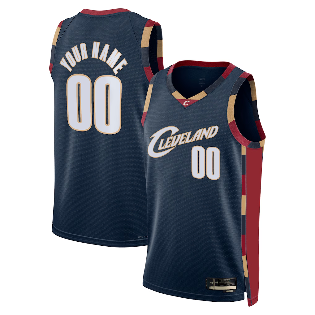 Cooneas Custom C.Cavaliers Navy Swingman Jerseys - Classic Edition