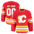 Cooneas Custom C.Flames Red Home Authentic Pro Jerseys