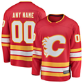 Cooneas Custom C.Flames Red Home Breakaway Jerseys