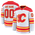 Cooneas Custom C.Flames White Away Premium Jerseys