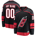 Cooneas Custom C.Hurricanes Black Home Breakaway Stitched Jerseys
