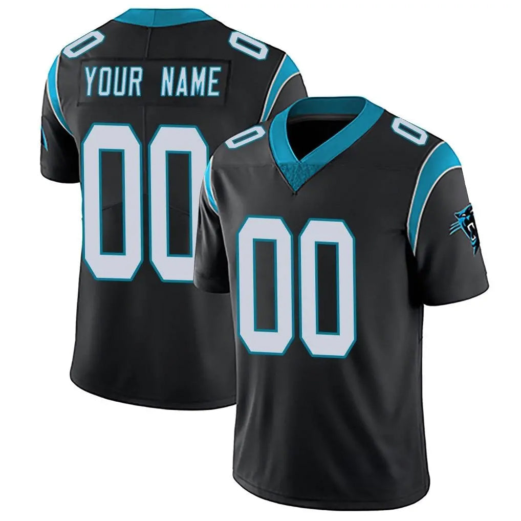 Cooneas Custom C.Panthers Black Vapor Untouchable Limited Game Any Name & Numbers Stitched Jerseys
