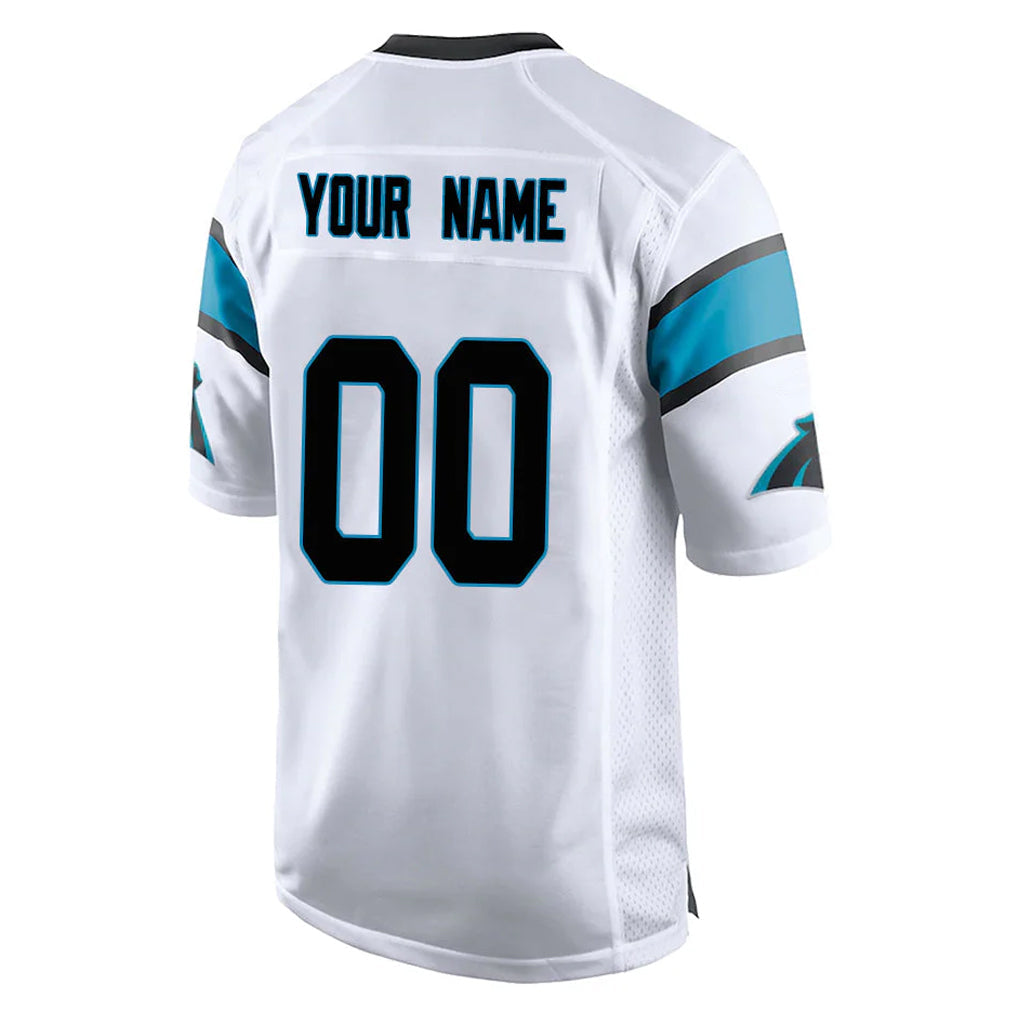 Cooneas Custom C.Panthers White Game Any Name & Numbers Stitched Jerseys