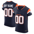 Cooneas Custom D.Broncos Navy Vapor F.U.S.E. Elite Stitched Jerseys