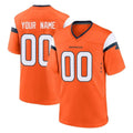 Cooneas Custom D.Broncos Orange Home Game Any Name & Numbers Stitched Jerseys