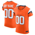 Cooneas Custom D.Broncos Vapor F.U.S.E. Elite Orange Stitched Jerseys