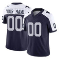 Cooneas Custom D.Cowboys Navy-White Limited Alternate Vapor F.U.S.E. Home Game Any Name & Numbers Stitched Jerseys