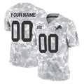 Cooneas Custom D.Lions Arctic Camo Salute To Service Limited Any Name & Numbers Stitched Jerseys