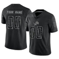 Cooneas Custom D.Lions Black RFLCTV Limited Stitched Jerseys