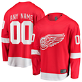 Cooneas Custom D.Red wings Red Home Breakaway Jerseys
