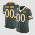 Cooneas Custom GB.Packers Green Rivalries Jersey - All Stitched