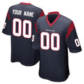 Cooneas Custom H.Texans Navy Home Game Any Name & Numbers Stitched Jerseys