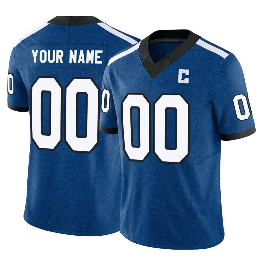 Cooneas Custom IN.Colts Royal Limited Indiana Nights Alternate Vapor F.U.S.E. Home Game Any Name & Numbers Stitched Jerseys