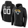 Cooneas Custom J.Jaguars Black Pullover Hoodies Limited Any Name & Numbers Stitched Jerseys