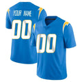 Cooneas Custom LA.Chargers Blue Limited Vapor Untouchable Home Game Any Name & Numbers Stitched Jerseys